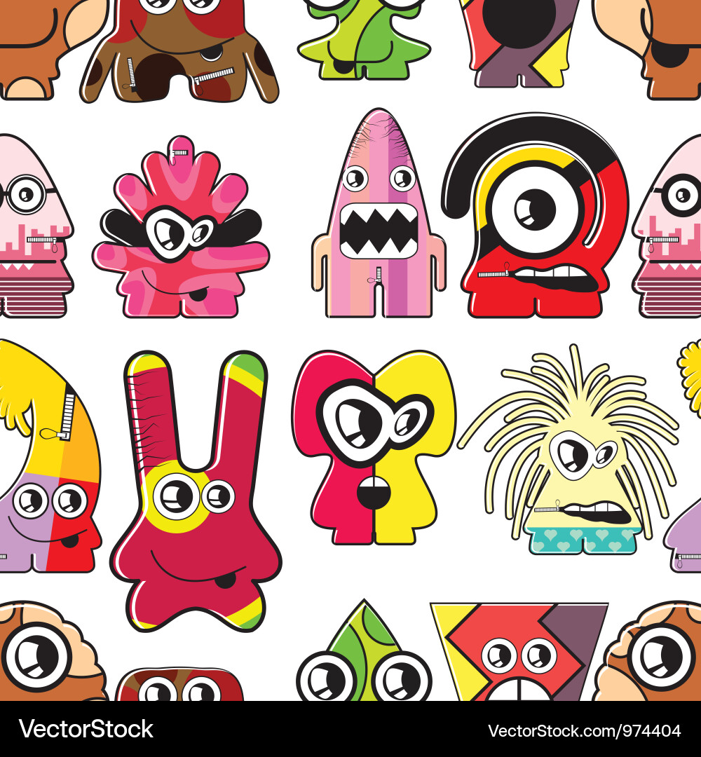 Monster Vector Image