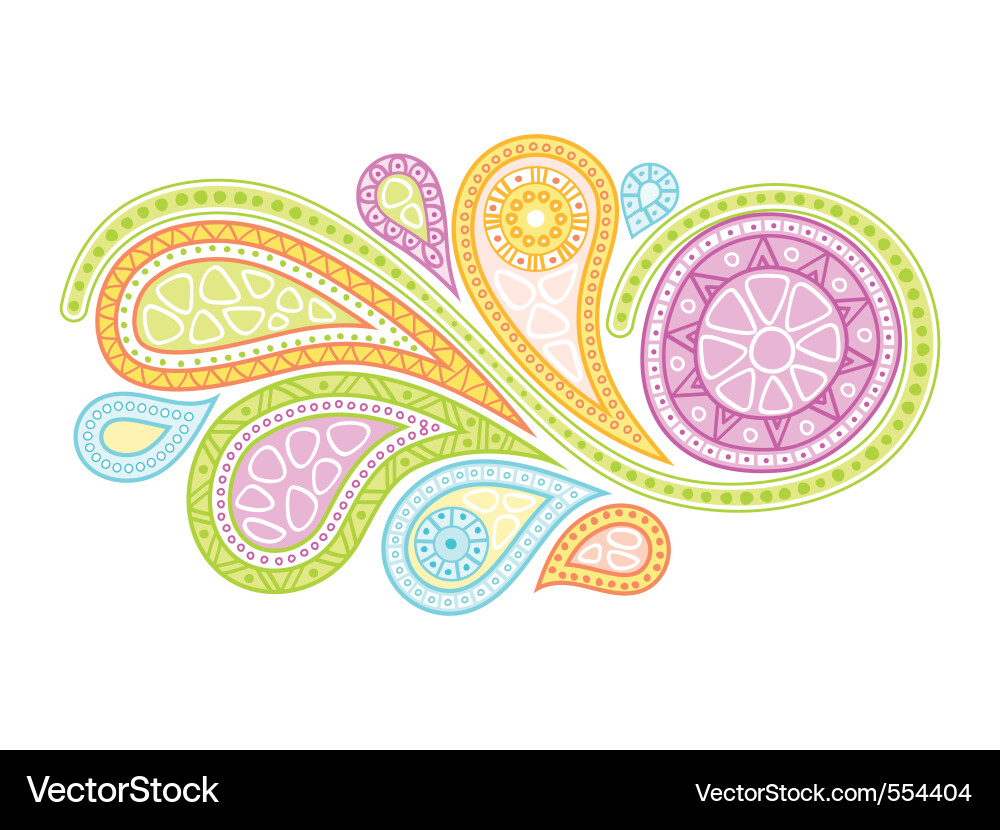 Psychedelic Abstract Pattern vector image