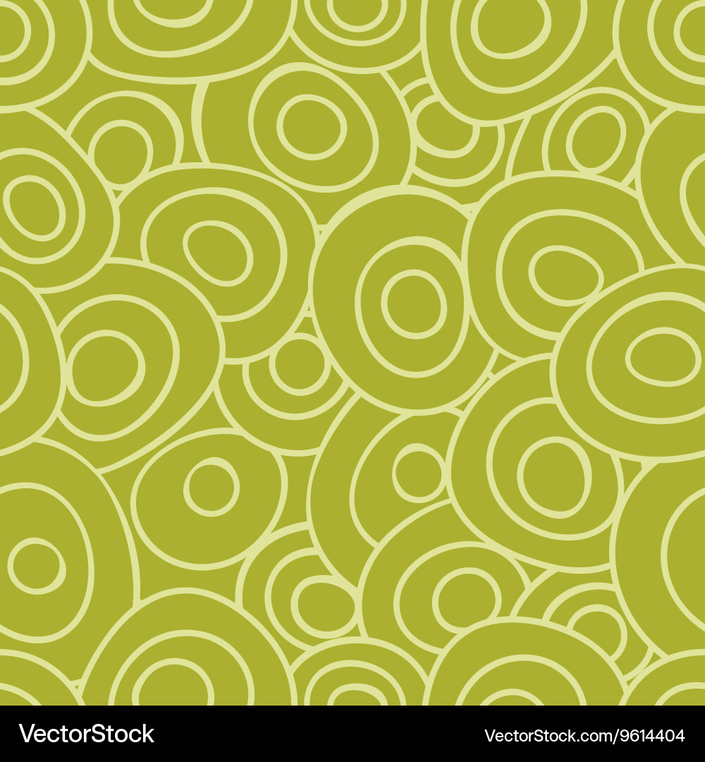 Seamless pattern from circles Vector Image