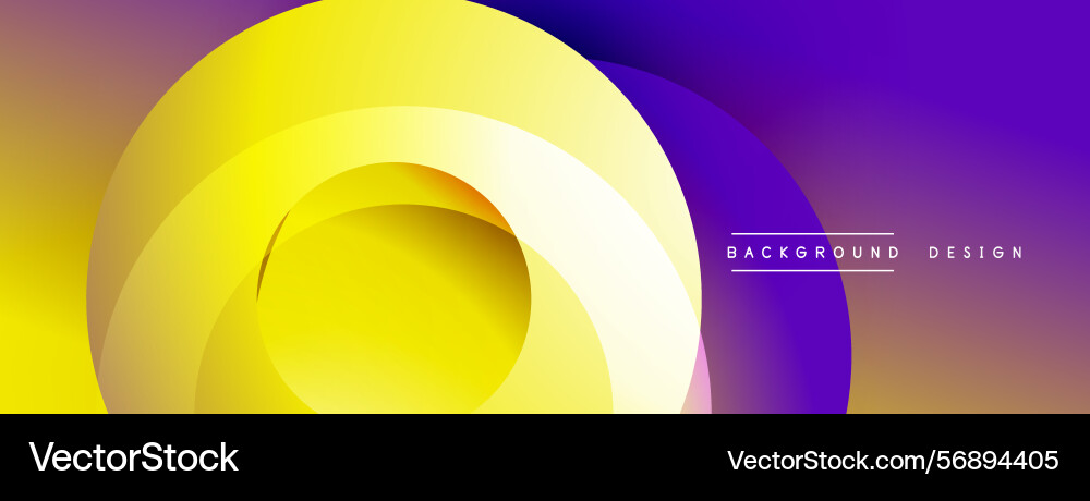 Abstract gradient layers form circular shapes Abstract gradient layers form circular shapes Vector Image