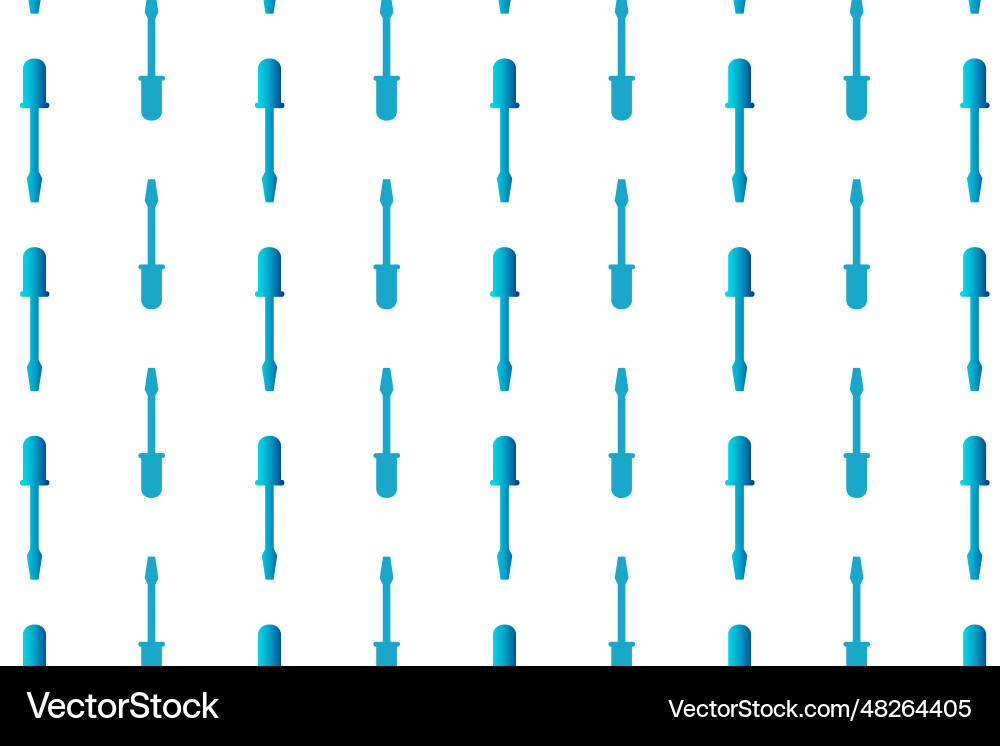 Abstract screwdriver pattern background Vector Image