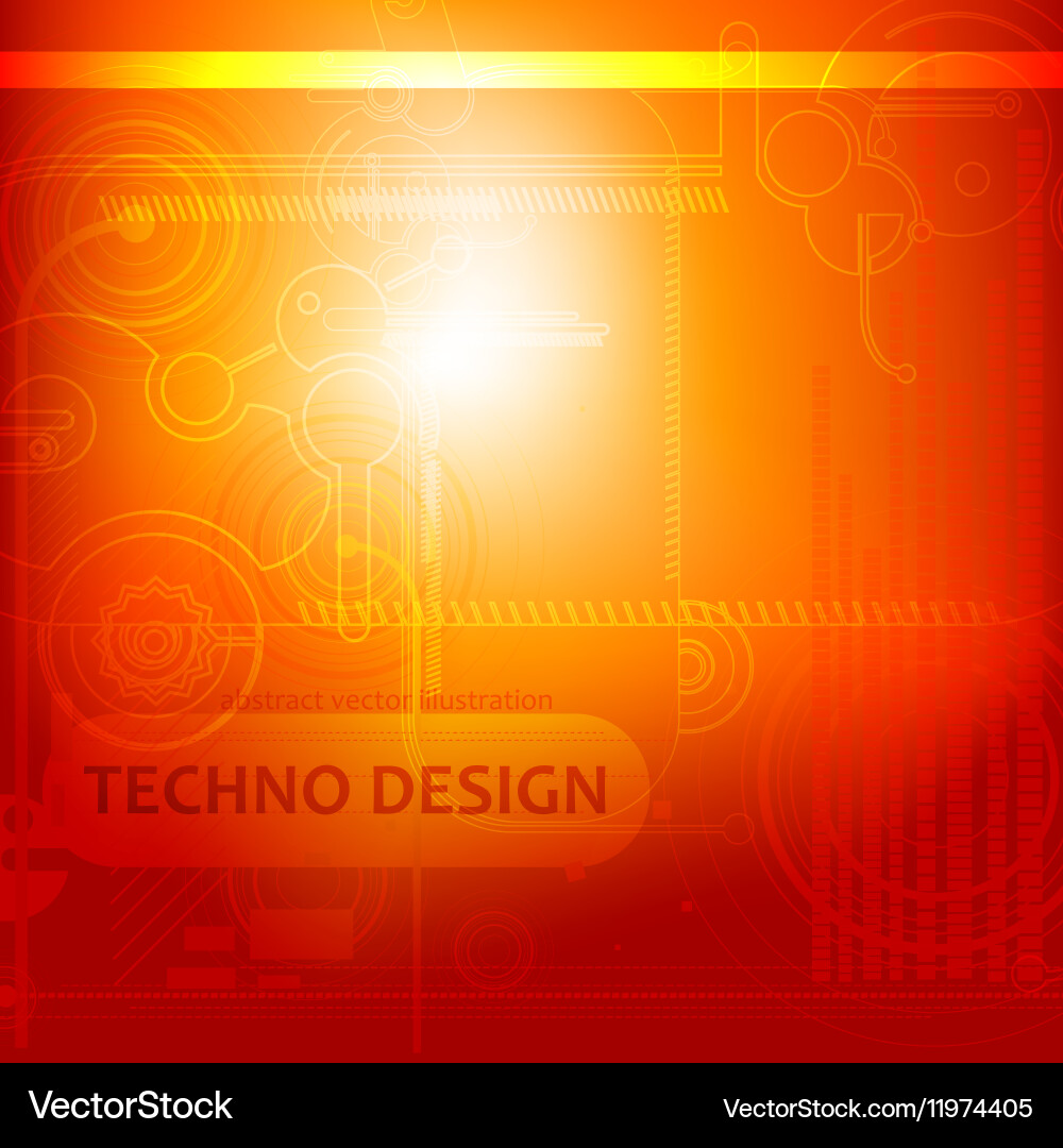Digital Binary Grid Background vector image