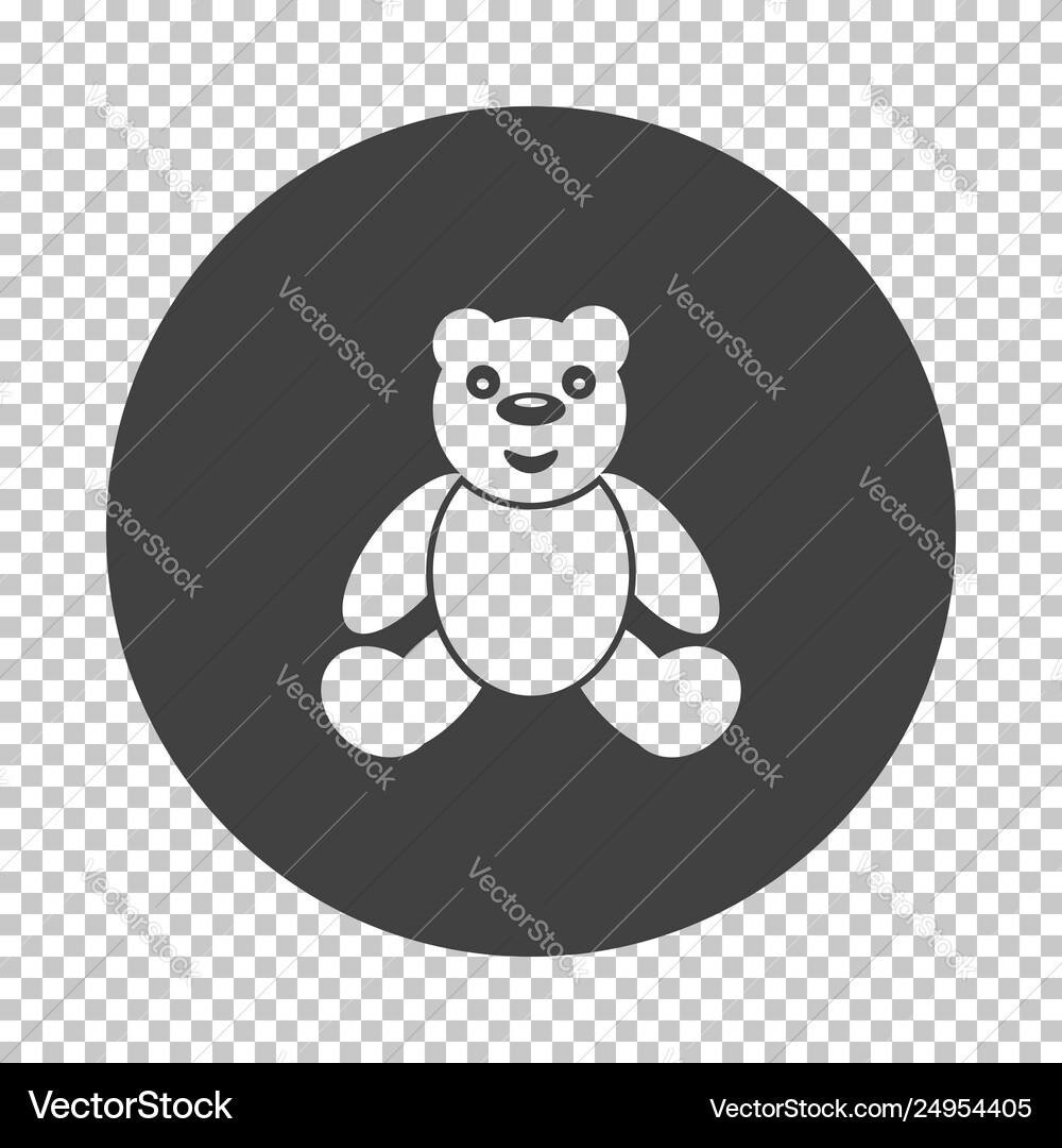 Teddy bear icon Royalty Free Vector Image - VectorStock