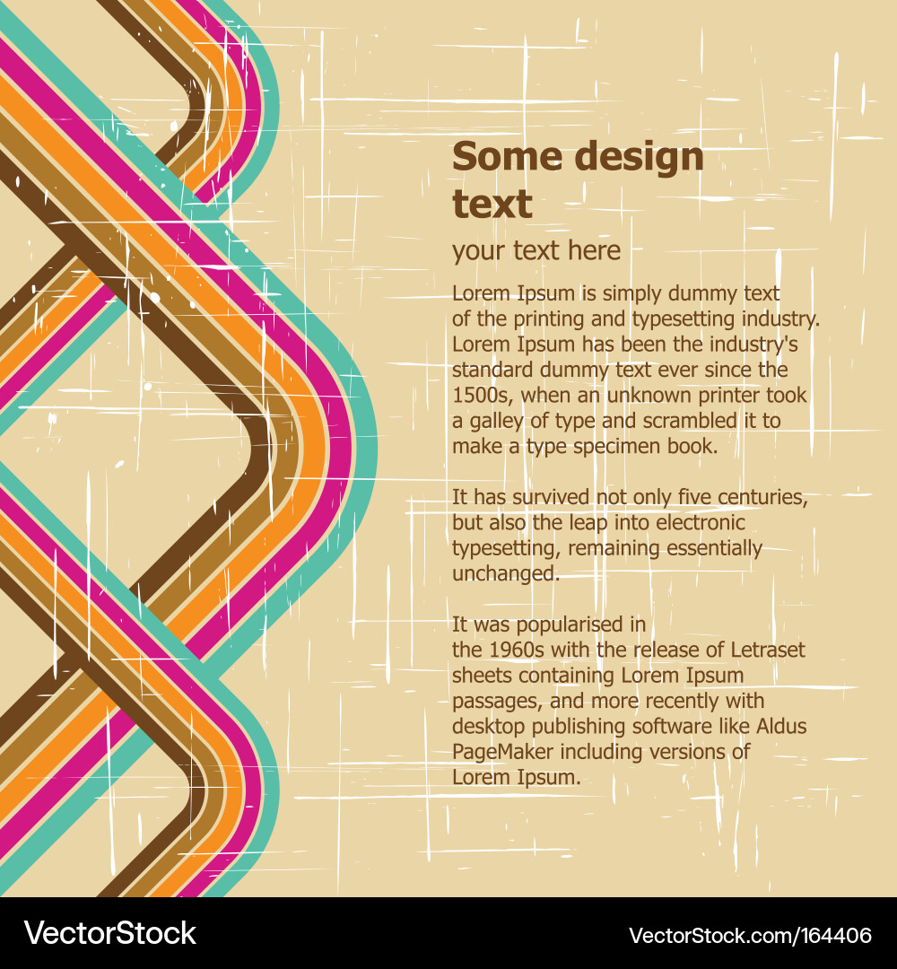 Abstract background vector image