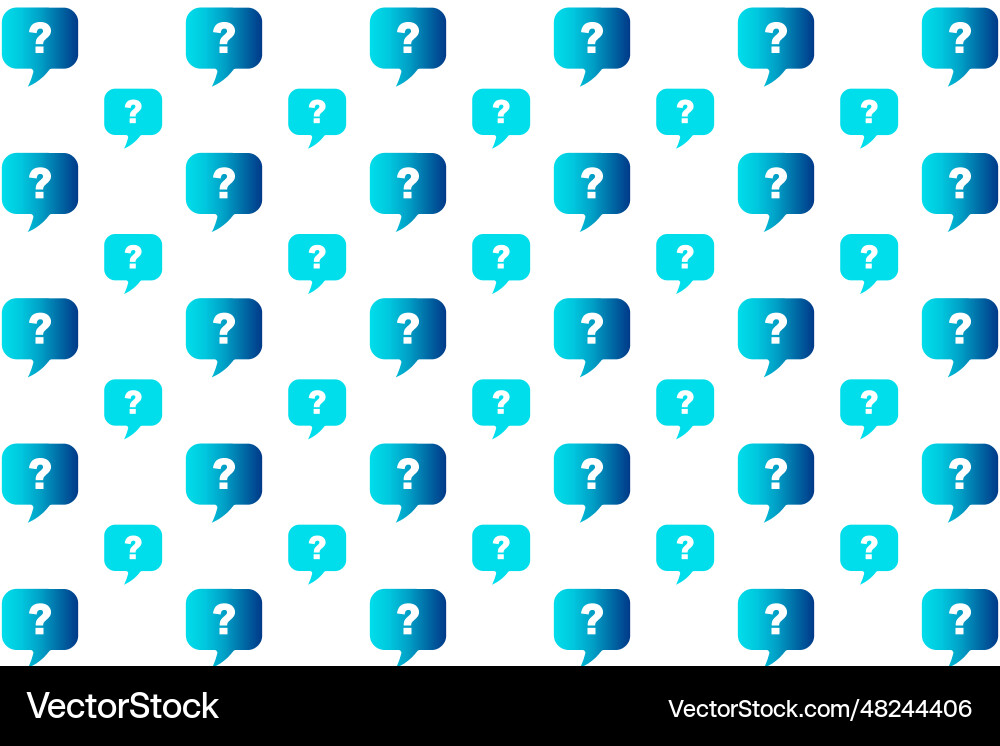Abstract question inquiry pattern background Abstract question inquiry pattern background vector image