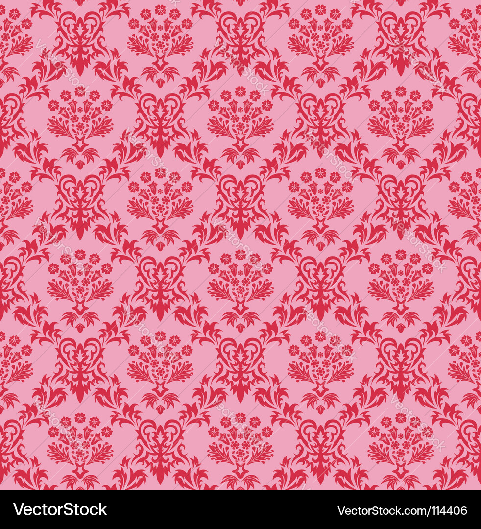 Damask pattern Vector Image