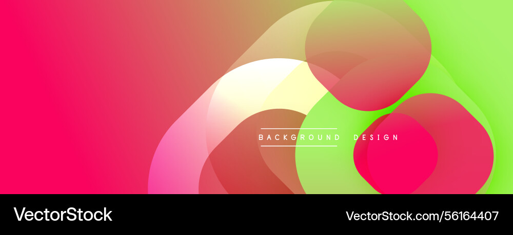 Bright colorful abstract design overlapping Bright colorful abstract design overlapping Vector Image