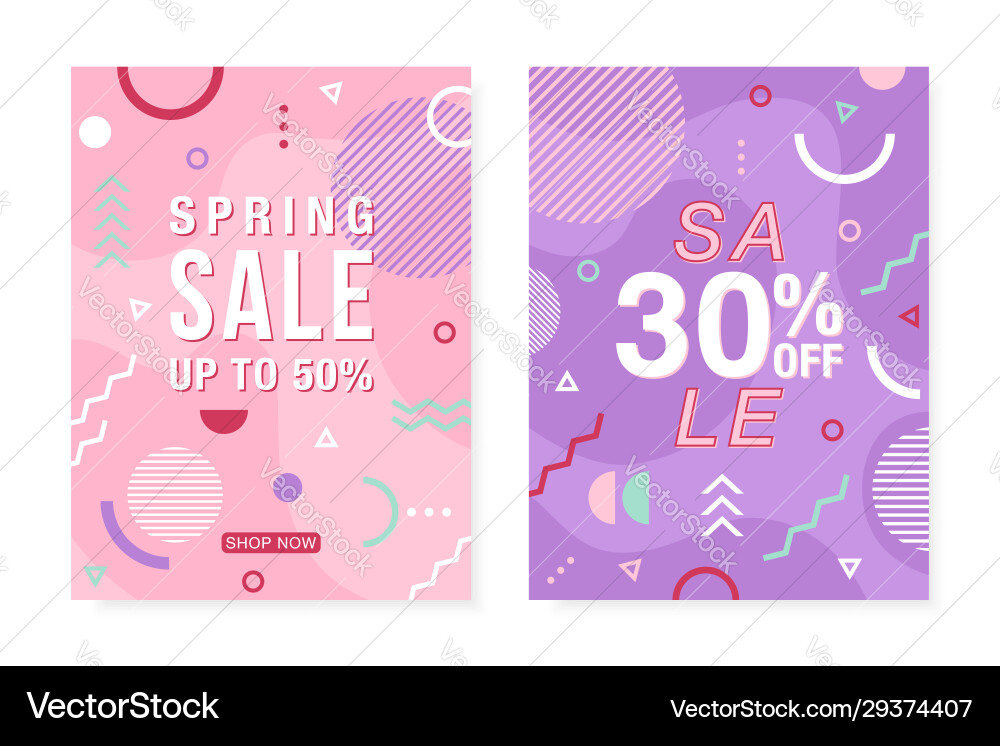 Poster with geometric forms lines and dots Poster with geometric forms lines and dots vector image