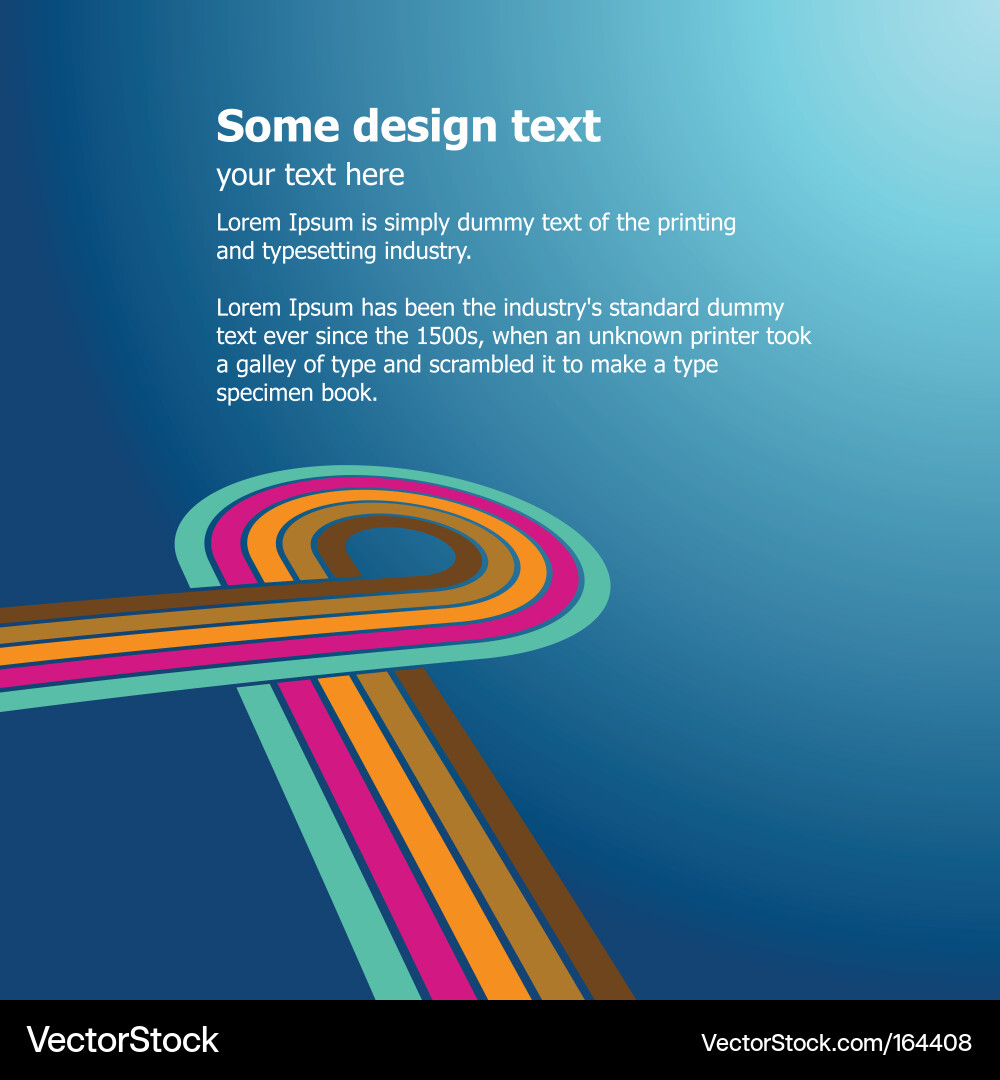 Abstract background vector image