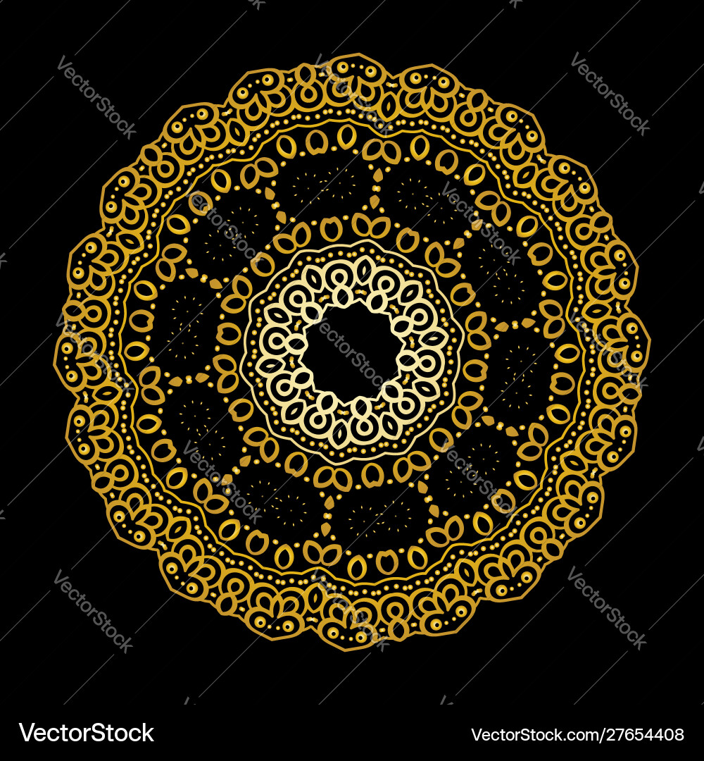Mandala design elements collection image Vector Image