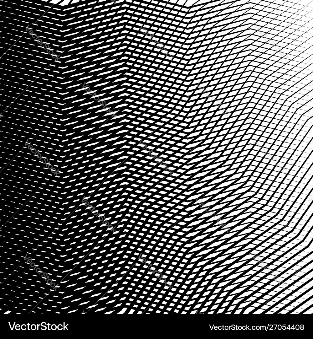 Wavy waving zigzag lines crosshatch grid mesh Wavy waving zigzag lines crosshatch grid mesh vector image