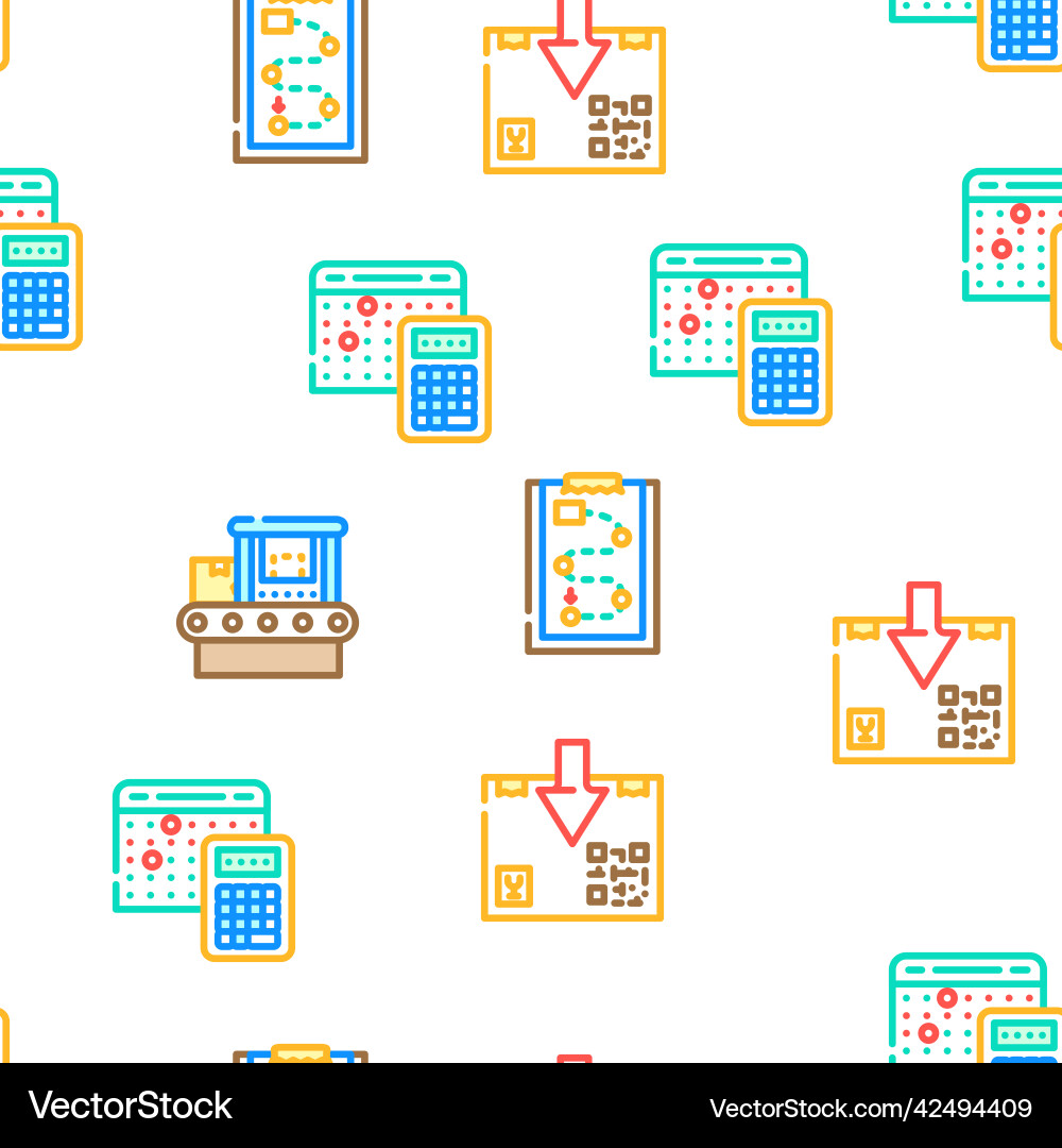 Export and import transportation icons set Vector Image