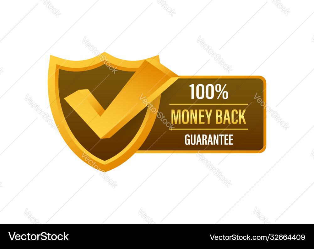 Geld zurück Garantie Band Banner Verkauf Tag Geld zurück Garantie Band Banner Verkauf Tag vektorbild