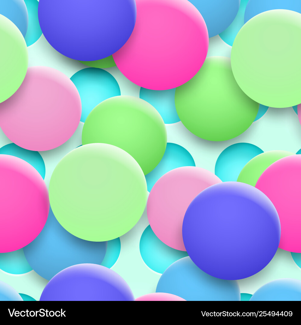 Seamless pattern holes and circles with shadows Seamless pattern holes and circles with shadows vector image