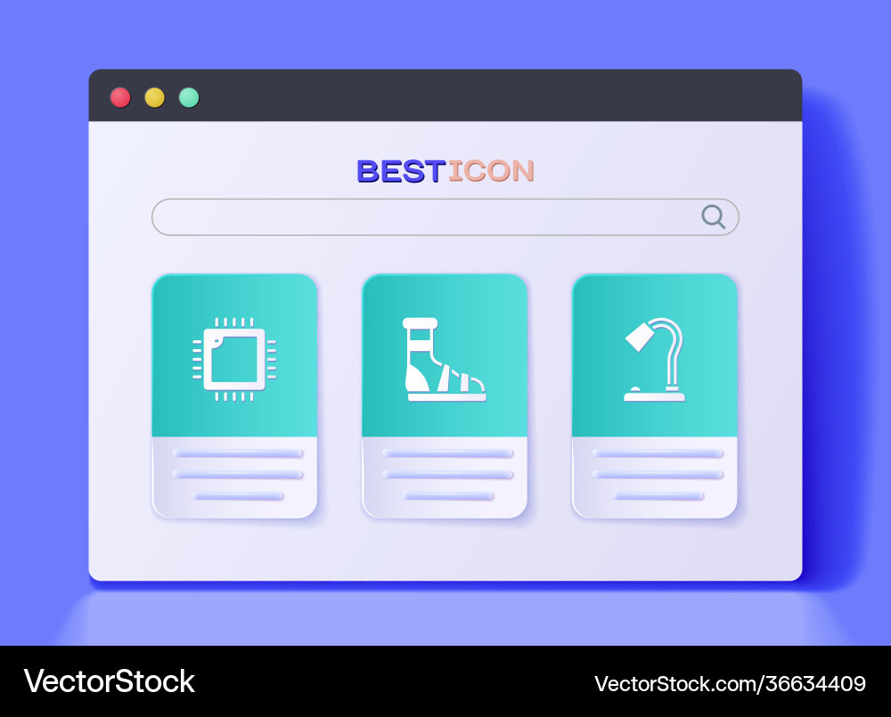 Set slippers with socks processor cpu and table Set slippers with socks processor cpu and table vector image