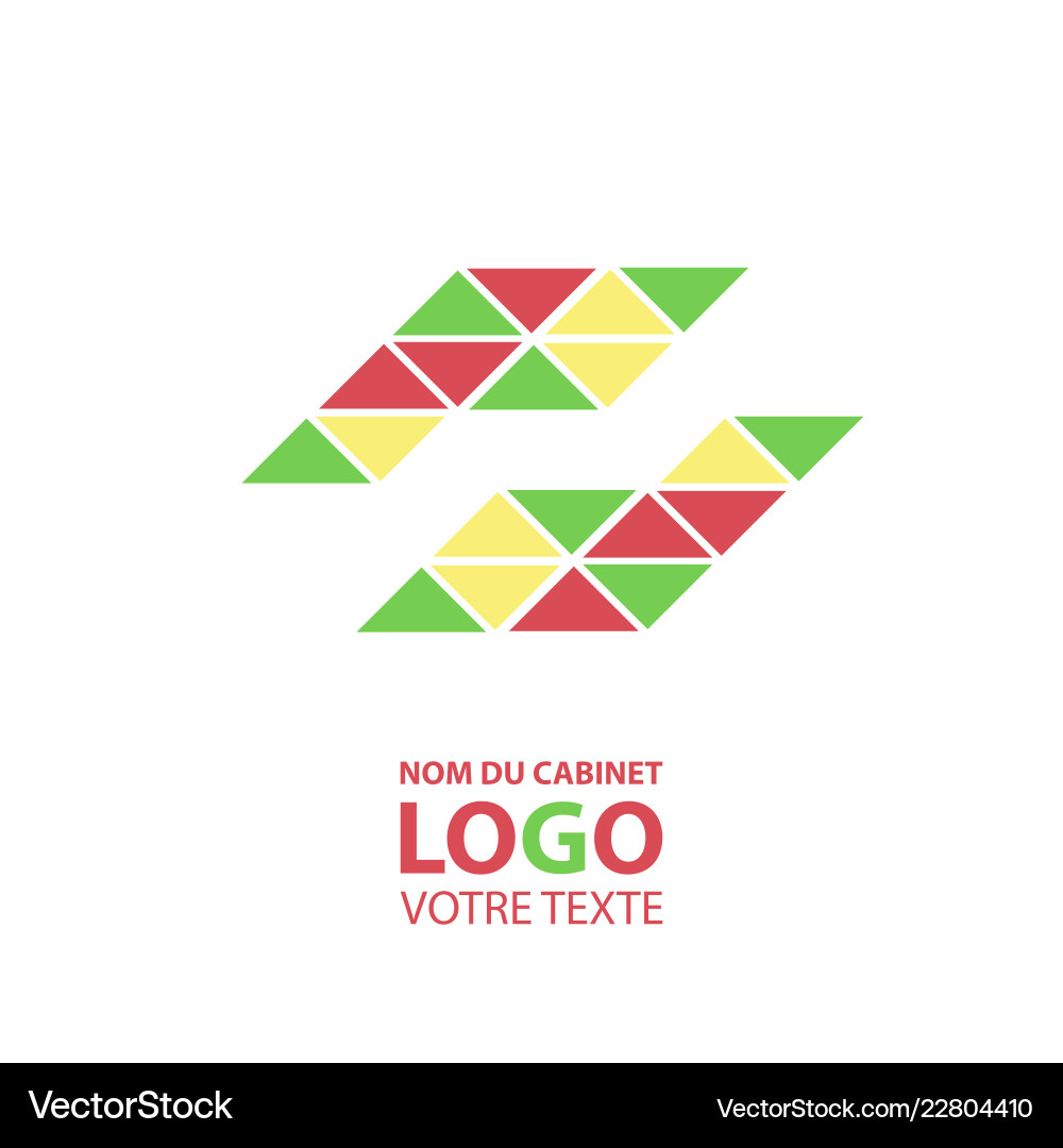 Abstract linear logotype wave flow logo symbol Abstract linear logotype wave flow logo symbol Vector Image