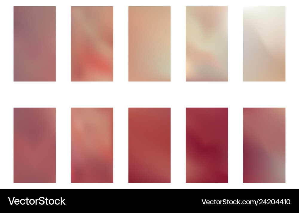 Collection of abstract gradient mesh futuristic Collection of abstract gradient mesh futuristic vector image