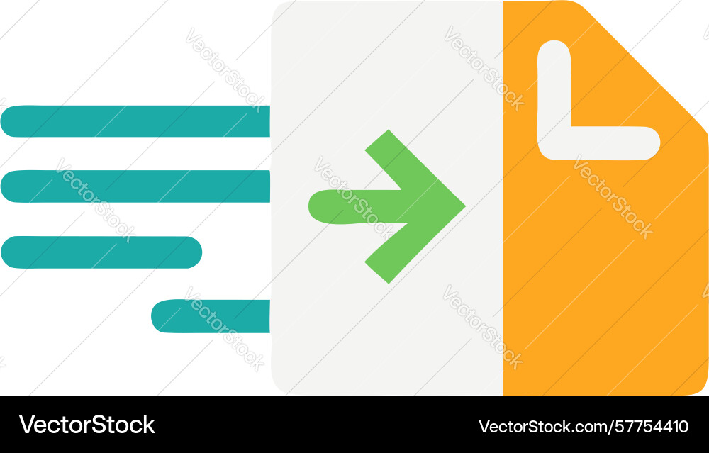 File output document icon data download export vector image
