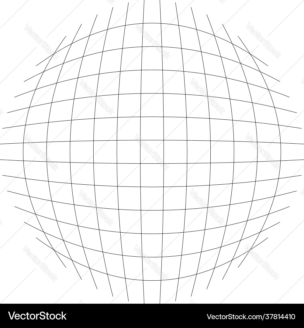 Grid mesh lattice grating with distort deform Grid mesh lattice grating with distort deform vector image