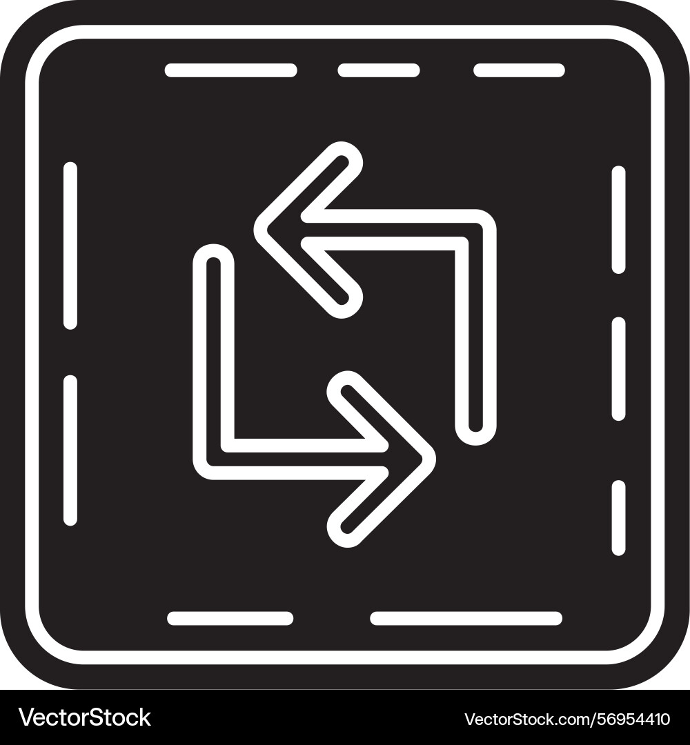 Loop icon design Vector Image