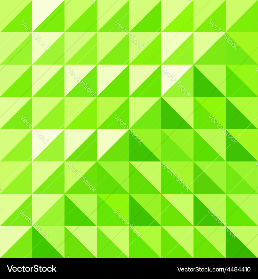 Mosaic Triangles Pattern Vector Image