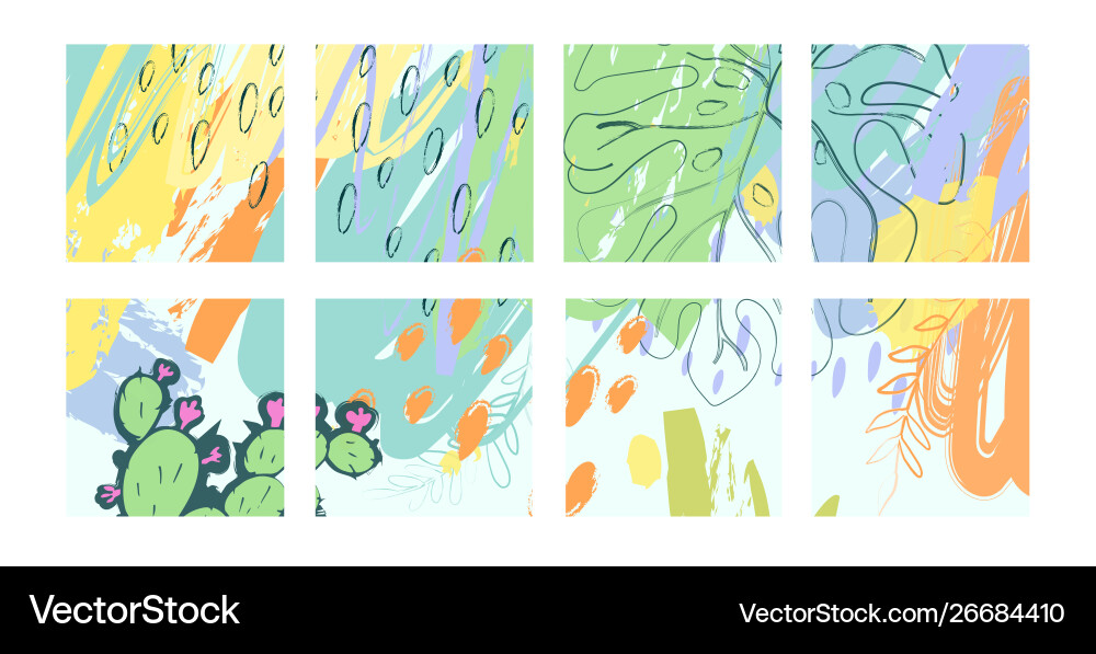 Set with seamless pear pattern Vector Image