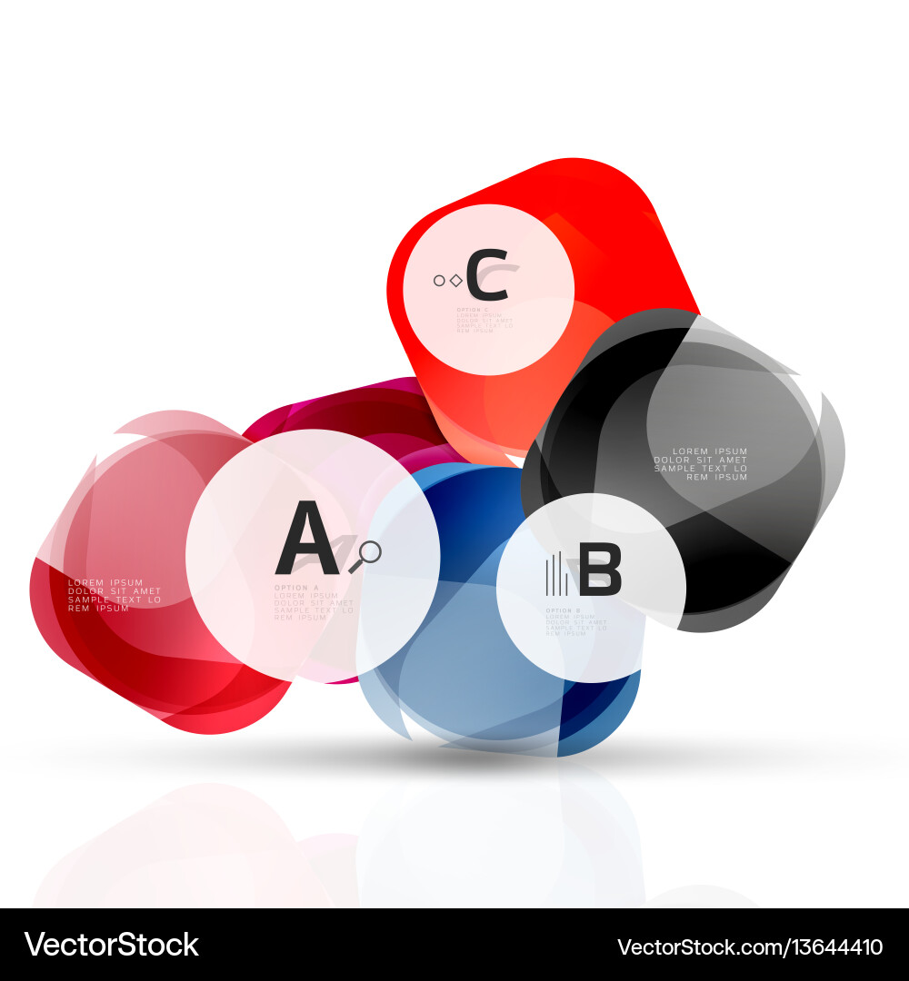 Shiny abstract elements Shiny abstract elements Vector Image