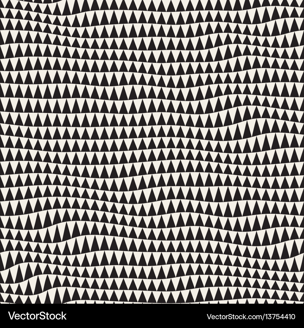 Triangular Wave Pattern vector image