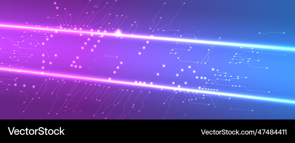 Abstract artificial intelligence cloud computing Abstract artificial intelligence cloud computing vector image
