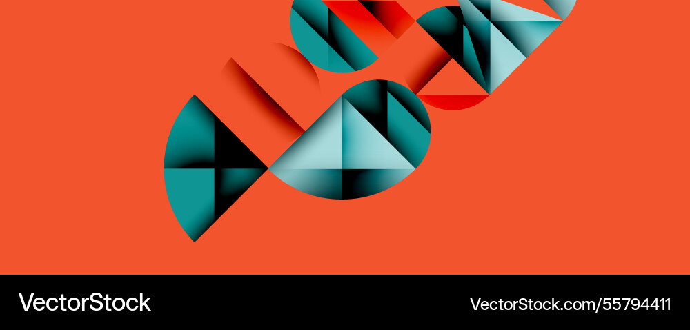Abstract geometric pattern with intersecting Abstract geometric pattern with intersecting Vector Image