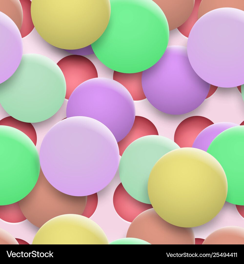 Seamless pattern holes and circles with shadows Seamless pattern holes and circles with shadows vector image