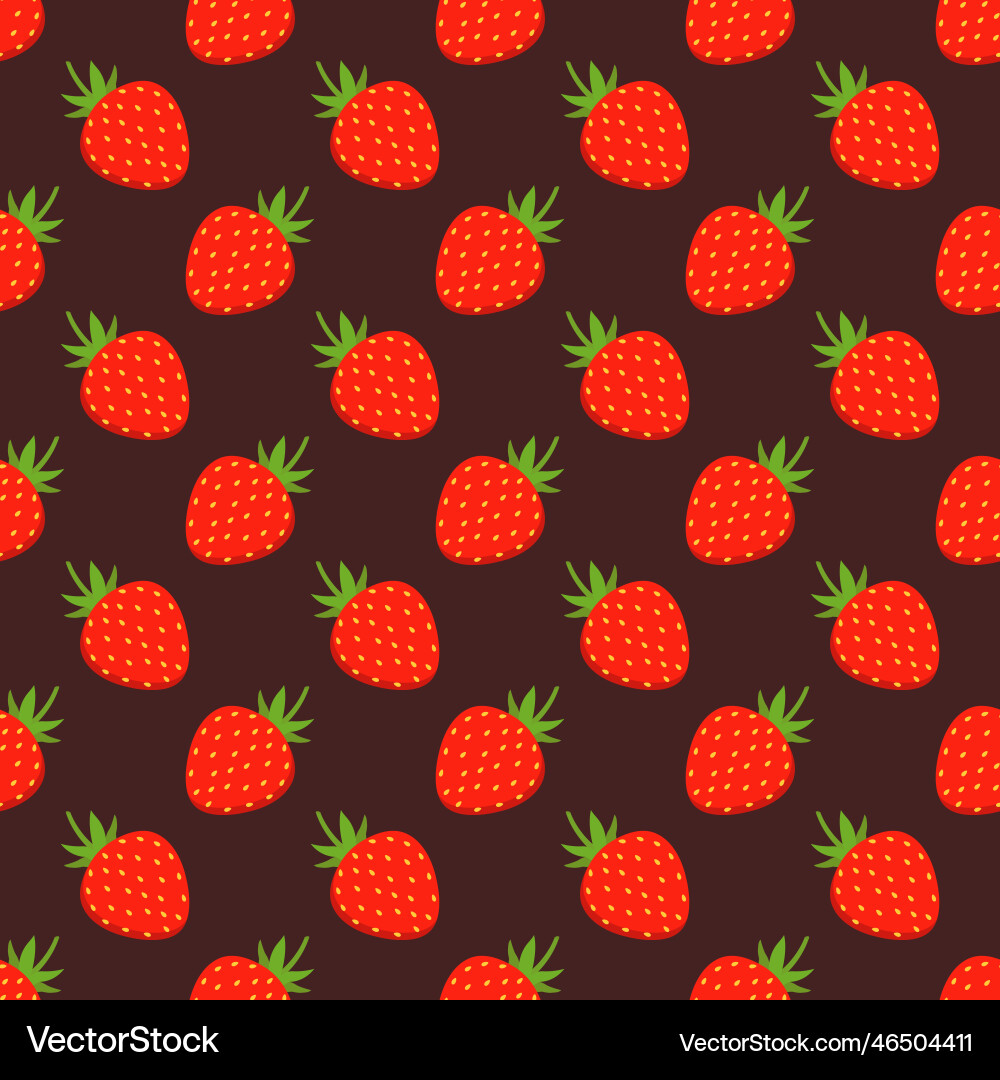 Seamless pattern on red background Seamless pattern on red background vector image