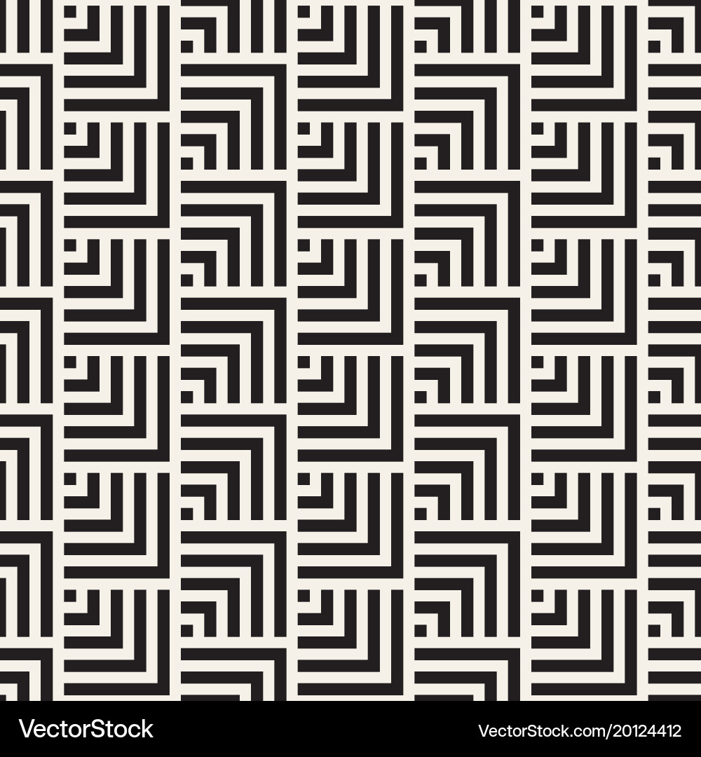 Modern Striped Lines Pattern vector image