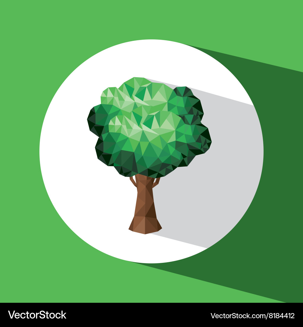 Tree icon design vector image