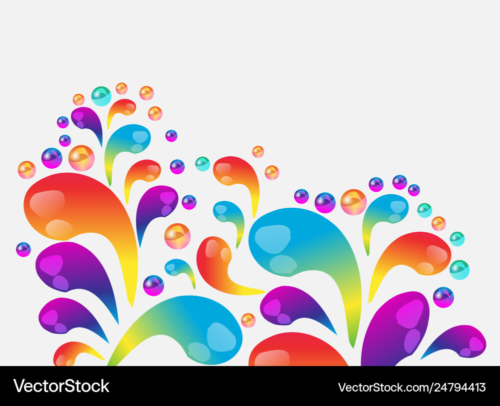 Abstract colorful background color flow Abstract colorful background color flow vector image