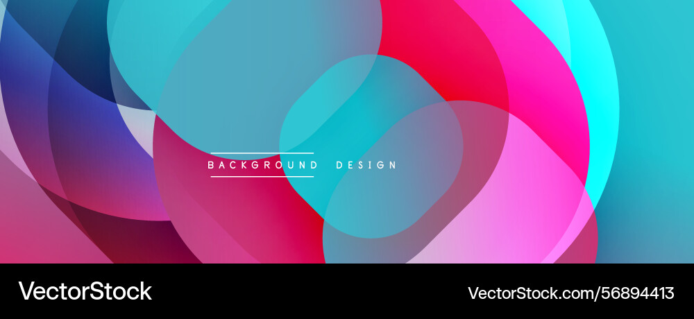Abstract colorful layers create dynamic visual Abstract colorful layers create dynamic visual vector image