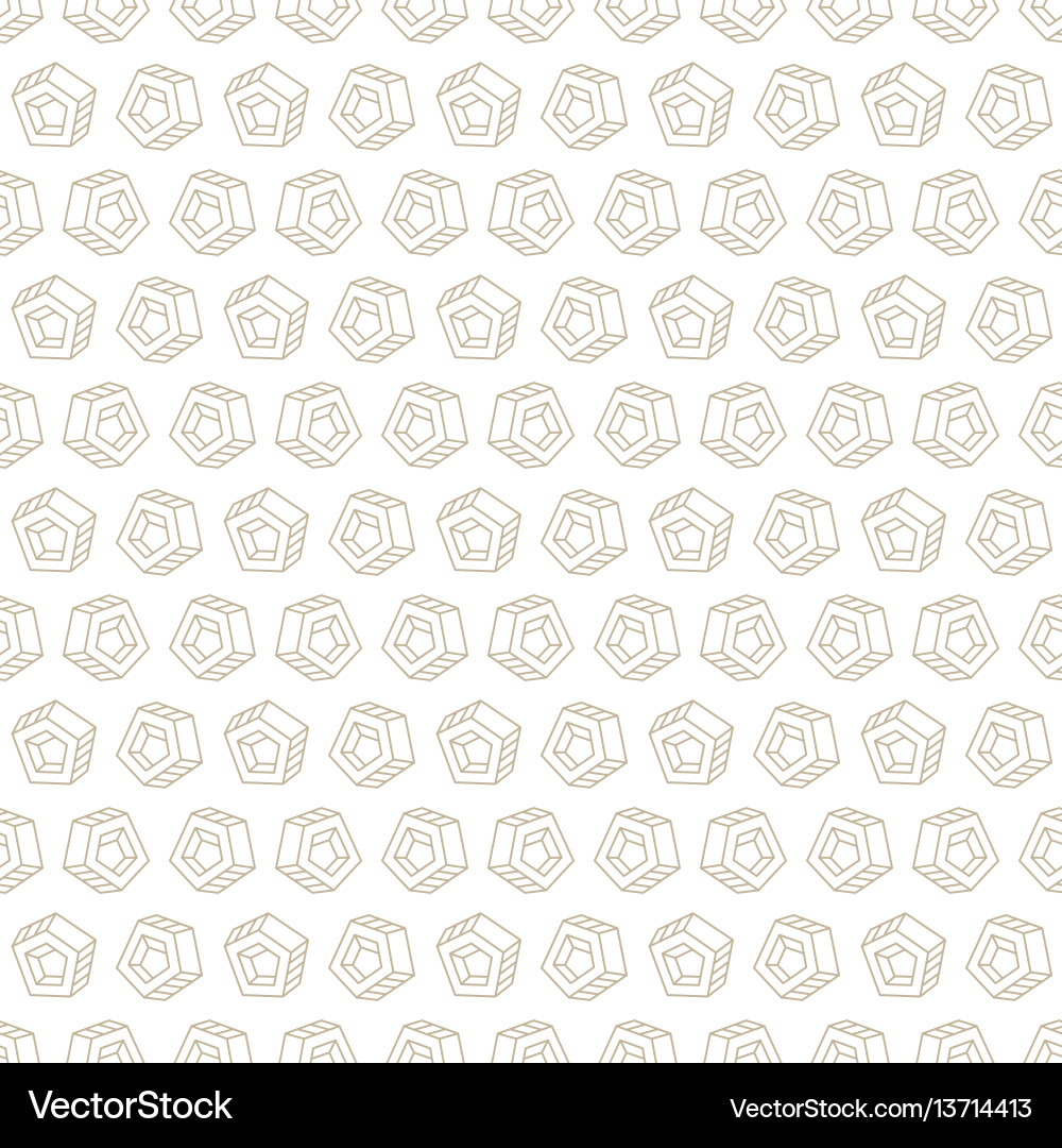 Abstract seamless pattern in two colors Vector Image