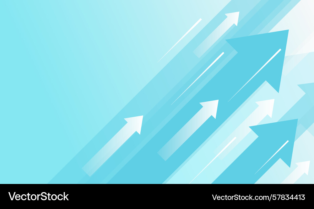 Blue abstract arrow background texture template Blue abstract arrow background texture template Vector Image