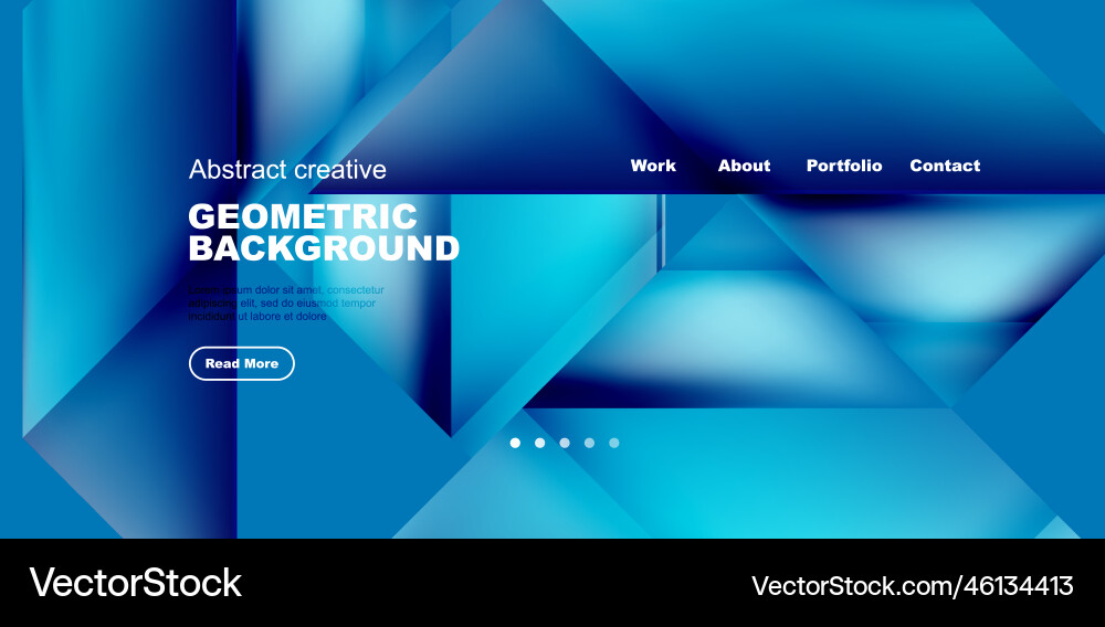 Dynamic triangle design with fluid gradient colors Dynamic triangle design with fluid gradient colors vector image