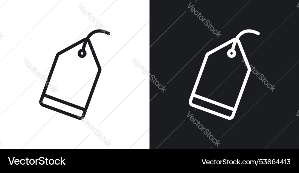 Label icon set Vector Image