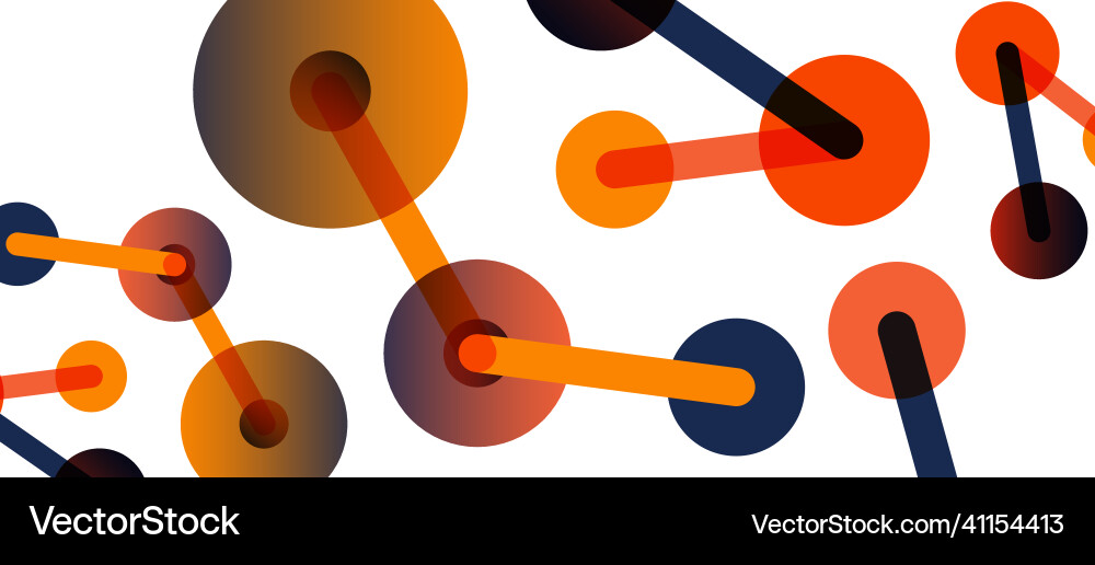 Network concept abstract background dots Network concept abstract background dots vector image