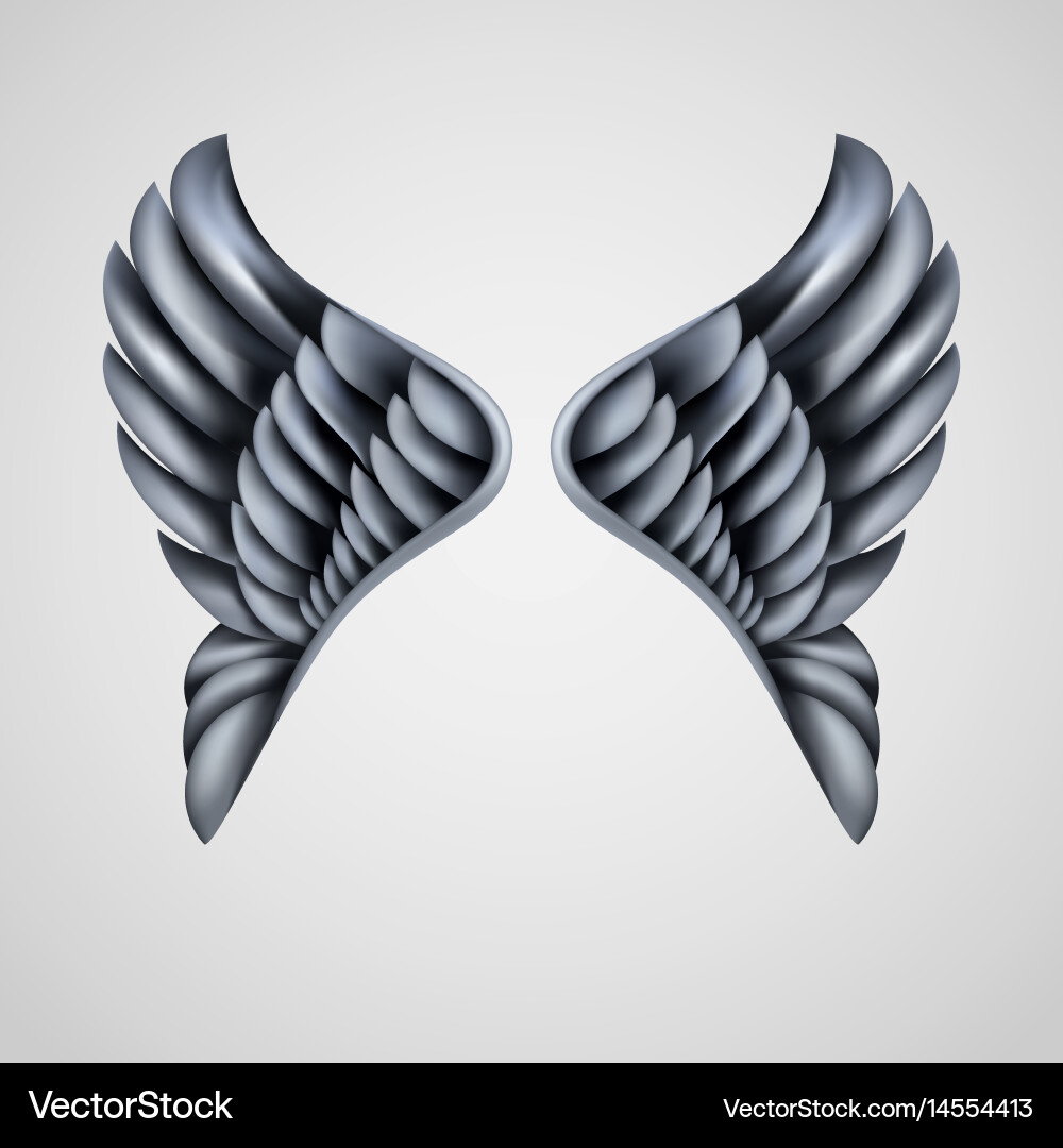 Wings Royalty Free Vector Image - VectorStock