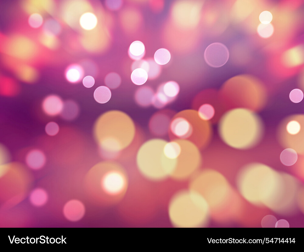 Bokeh as background Vector Image