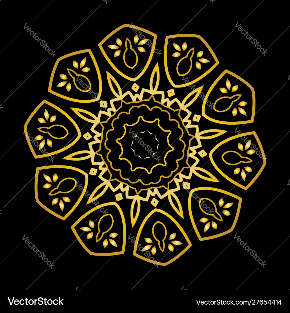 Mandala design elements collection image Mandala design elements collection image Vector Image