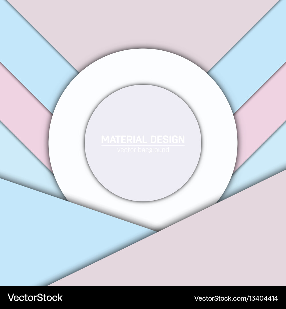 Material design background abstract vector image