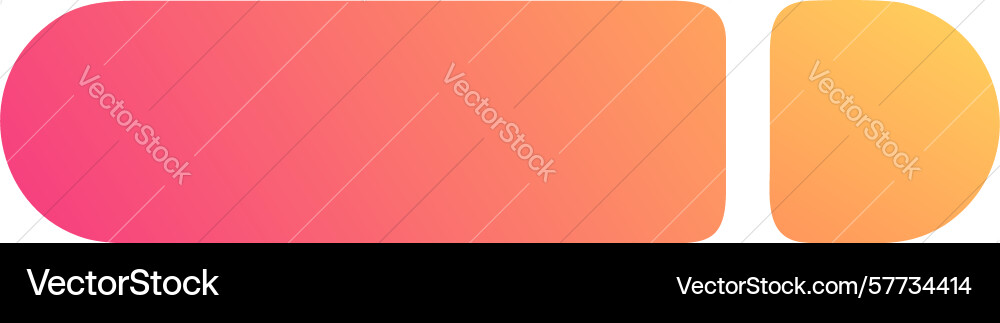 Modern gradient color bar design element design vector image