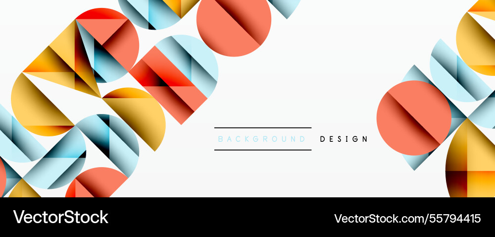 Abstract geometric pattern with intersecting Abstract geometric pattern with intersecting Vector Image