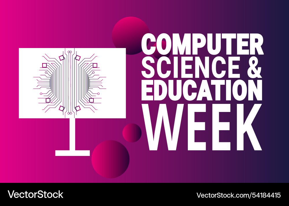 Informatik Ausbildung Wochenurlaub Konzept Informatik Ausbildung Wochenurlaub Konzept vektorbild