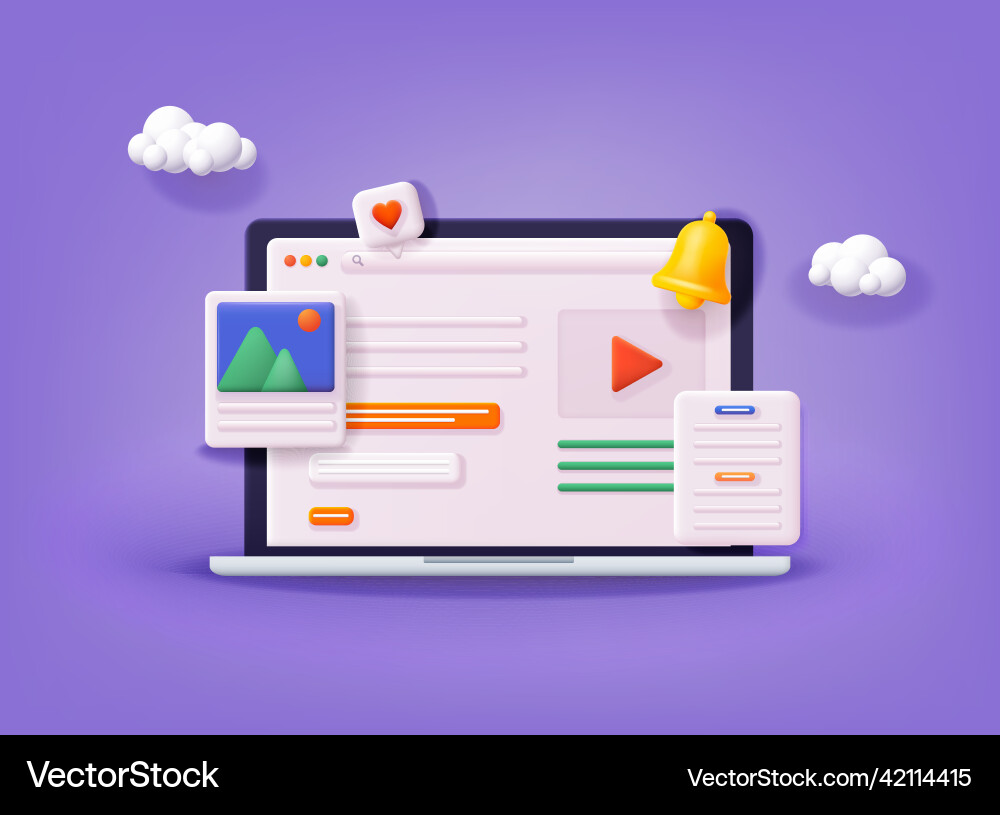 Video Player Galerie Entwicklung seo Analyse Video Player Galerie Entwicklung seo Analyse vektorbild