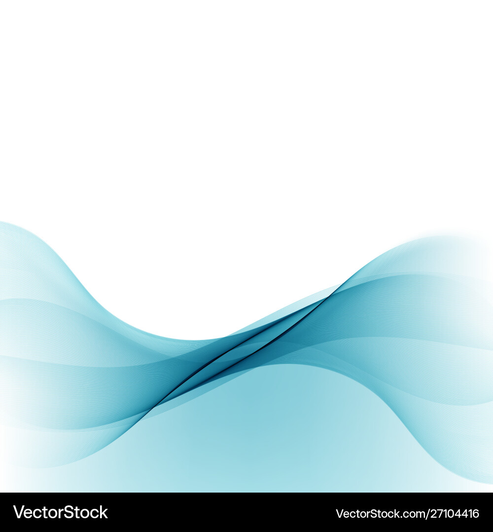 Abstract background waved lines vector image